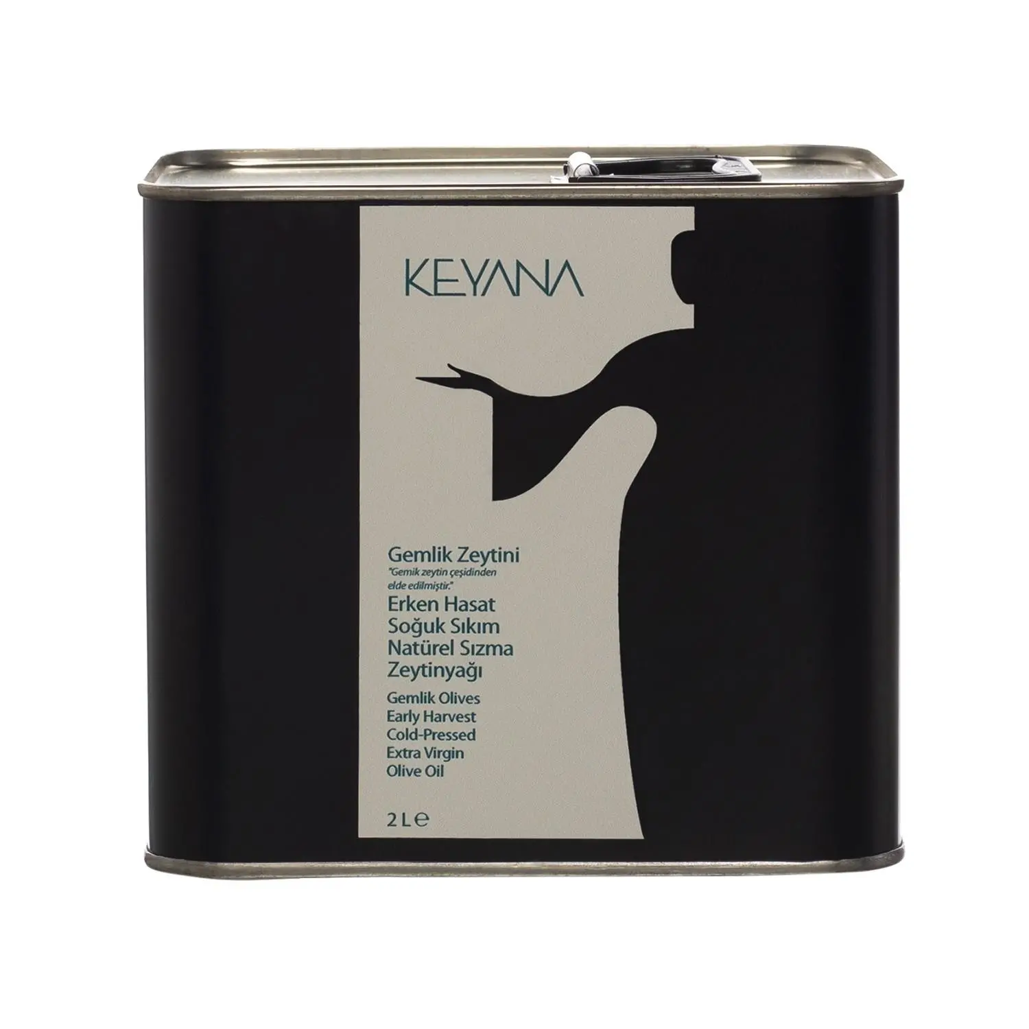 Gemlik (Trilye) Erken Hasat Naturel Sızma Zeytinyağı 2 Litre